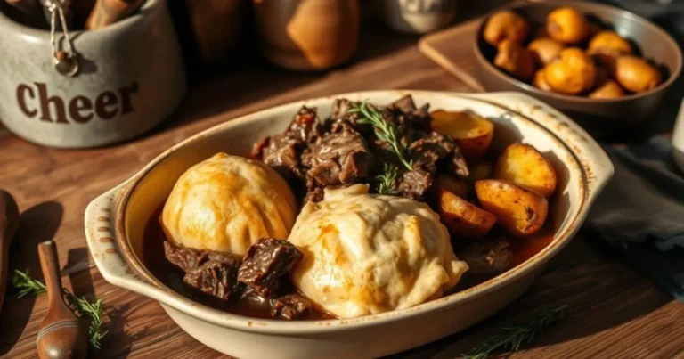 chipped beef flour dumplings potatoes recipe