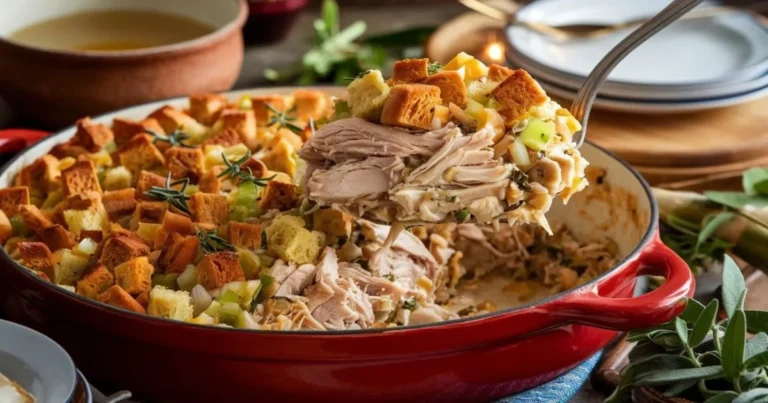 chicken and dressing casserole